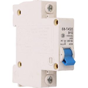 Stroomschakelaar AC 230 V 400 V 16 A - elektrische lekbescherming - zonne-energie - DZ47LE 63 D16