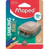 Puntenslijper maped smiling planet 2-gaats | Blister a 1 stuk