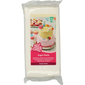 FunCakes Rolfondant - Fondant voor Cupcakes en Taarten - Wit - 1kg