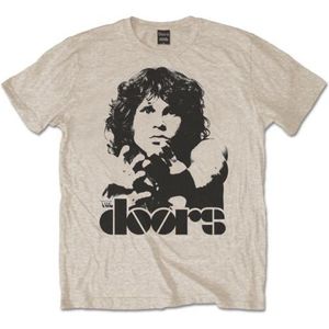 The Doors - Break On Through Heren T-shirt - XL - Bruin