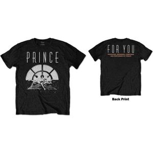 Prince - For You Triple Heren T-shirt - M - Zwart