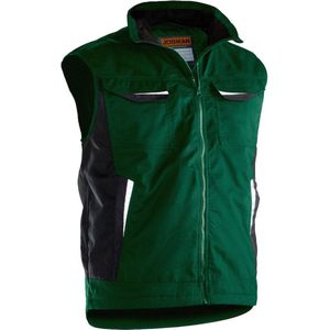 Jobman 7517 Service Vest Lined 65751720 - Bosgroen - L