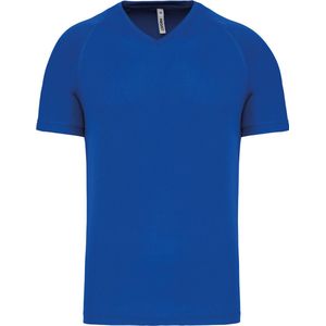 PROACT® Heren-sport-t-shirt V-hals PA476 - Sporty Royal Blue - XXL