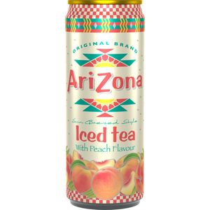 Arizona Iced Tea | Peach | Blik | 12 x 33 cl