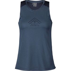 Scott Endurance Tech Mouwloos T-shirt Blauw S Vrouw