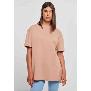 Urban Classics - Oversized Boyfriend Dames T-shirt - XXL - Roze