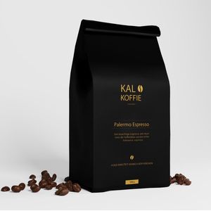 Kalo Koffie - Palermo Espresso - Exclusieve koffie - Vers gebrand - 100% Arabica Koffiebonen - 1kg