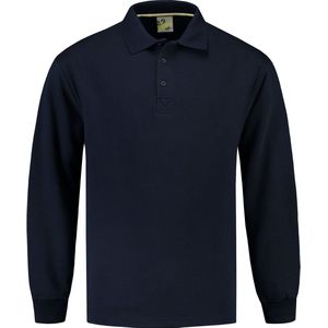 Lemon & Soda Lem3213 L&s Sweater Polo Open Hem 296c Navy Xxxl Him 296C Navy XXXL HIM