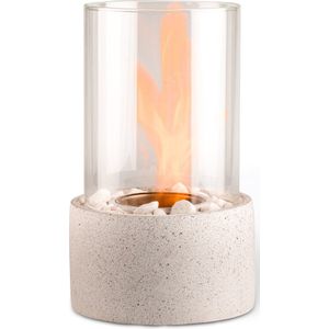 Ozocozy - Tafelhaard - Wit - Sfeerhaard - Tafelhaard Buiten - Bio-ethanol Haarden - Binnen - Sfeerhaarden - Terrashaard - Buitenhaard - 200ML - Cadeau