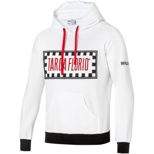 Sparco Hoodie Targa Florio F1 | wit / m | Hoodie | 013041TFBI2M