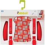 Qibbel Q516 - Stylingset Luxe Voorzitje - Checked Red