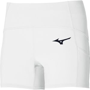 Mizuno Short Tight Dames (Broekje voor onder jurkje) XL Wit