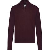 State Of Art Half Zip Trui Bordeaux - Maat L - Heren - Pullovers