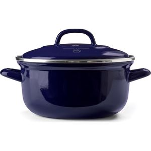 BK Indigo Braadpan - Ø 22 cm/3,25 l - Blauw - Inductie