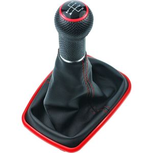 Pookknopset Volkswagen Golf 4 Sportline Rood (6 versnellingen) 1.8 1.9 2.0 en 2.3 Liter 12mm
