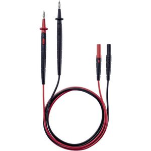 testo 0590 0012 Veiligheidsmeetsnoerenset Stekker 4 mm Testpunt, Banaanstekker 4 mm 1.25 m Zwart, Rood 1 stuk(s)