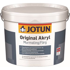 Jotun Mur Akryl - 10 Liter - Wit - Muurverf