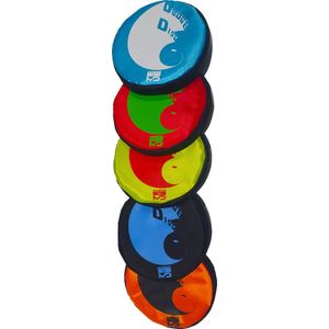 MD Sport - DogeDisc klein set van 5 - 5 verschillende kleuren - Veilige frisbee - Trefbal frisbee - Dodgebee