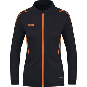 Jako - Polyester Jacket Challenge Women - Trainingsjack Zwart-36