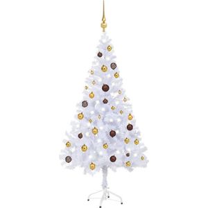 vidaXL-Kunstkerstboom-met-verlichting-en-kerstballen-380-takken-150-cm