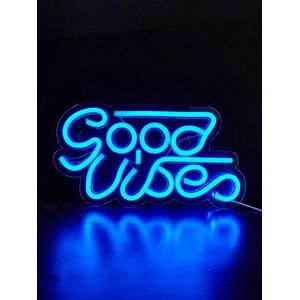 Good Vibes Neon Verlichting - Neon Lampen - Sfeer Decoratie - Sfeerverlichting - Sinterklaas - Cadeau