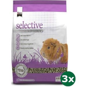 3x1,5 kg Supreme science selective guinea pig