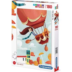 Clementoni Legpuzzel Fly With Me Junior Karton 180 Stukjes