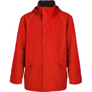 Waterbestendige Parka Rood Europa merk Roly maat XL