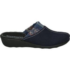 Westland AVIGNON 308 - Dames pantoffels - Kleur: Blauw - Maat: 40