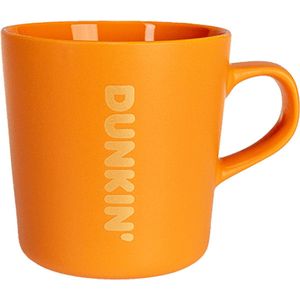 Dunkin' Patroon Mok Bekers – Mat Oranje – Koffiemok - Porselein