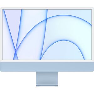 Apple iMac Apple M 61 cm (24"") 4480 x 2520 Pixels 8 GB 512 GB SSD Alles-in-één-pc macOS Big Sur Wi-Fi 6 (802.11ax) Blauw