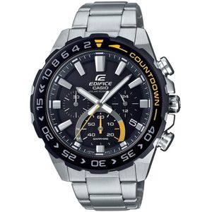 Casio Edifice EFS-S550DB-1AVUEF Horloge - Staal - Zilverkleurig - Ø 44 mm