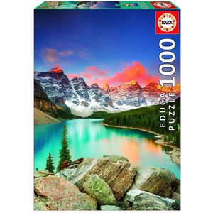 Moränensee - Banff National Park Puzzel (1000 stukjes)