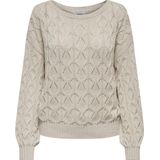 ONLY ONLBRYNN LIFE STRUCTURE L/S PUL KNT NOOS Dames Trui - Maat M