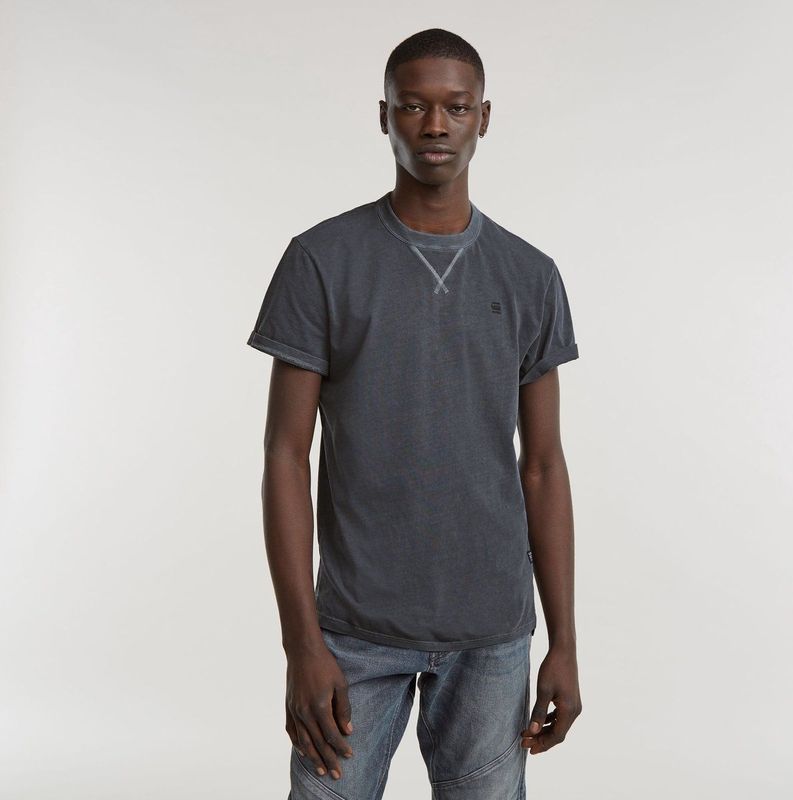 G-star Nifous R T T-shirt Met Korte Mouwen Grijs L Man
