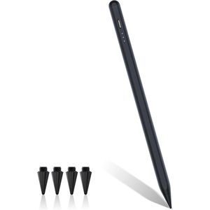 Stylus Pen voor iPad (2018-2022) - Compatibel met Apple Pencil - Invoerpennen voor iPad Pro/iPad Mini/iPad Air - Palm Rejection - Magnetisch Gevoelig Bamboo Pen
