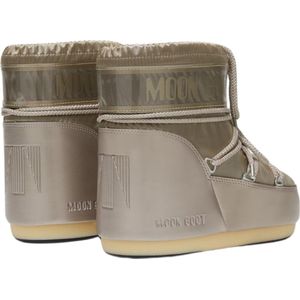 MOON BOOT Icon Low Glance Boots Dames - Taupe - Maat 39/41