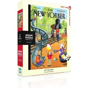 New York Puzzle Company - New Yorker Off the Leash - 1000 stukjes puzzel