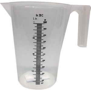 Maatbeker van 1 liter