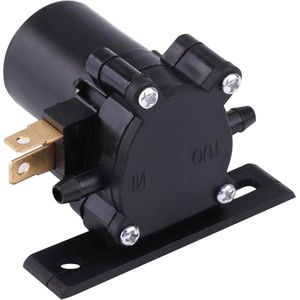 12V Universele Plastic Auto Wasmachine Pomp Voorruit Ruitenwisser Reiniging - Auto Van Bus Truck Fitting .