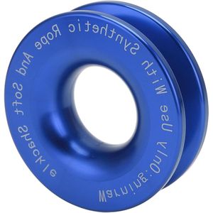Bergingsring voor softshaken 1000 kg - onbreekbare lier en overbrengingsring van aluminium - roestvrij - aanhangers vrachtwagens SUV's - (blauw) - kopen .