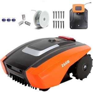 DailySupplies® Robotmaaier - Grasmaaier Elektrisch - Kantenmaaier - Robot Grasmaaiers - Oranje met Zwart