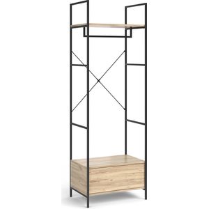 Vicco Enya Kledingkast – 60 x 180 cm met lade Hout met lade