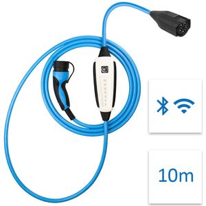 NRGkick - laadkabel - 10m - WiFi - Bluetooth - puur - let op slimme adapters afzonderlijk verkrijgbaar