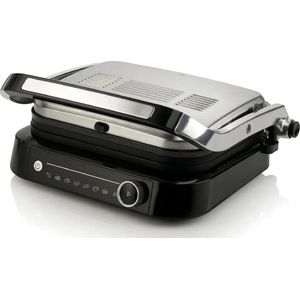 Contactgrill met uitneembare platen - Tosti ijzer - Panini Grill - Grill - Contactgrill - Uitneembare platen - Makkelijk schoon te maken - Grill appartaat - Verschillende progamma's