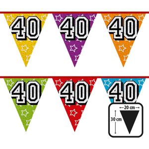 Boland - Holografische vlaggenlijn '40' - Regenboog - Regenboog
