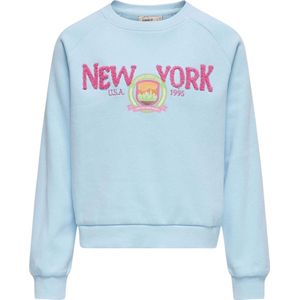 ONLY KOGGOLDIE L/S NYC O-NECK BOX SWT Meisjes Trui - Maat 158/164