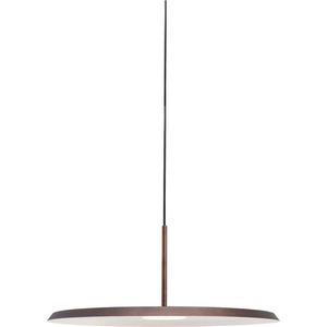 Hanglamp Osorno Koper - Ø35cm - LED 7W 2700K 961lm - IP20 - Dimbaar > lampen hang koper | hanglamp koper | hanglamp eetkamer koper | hanglamp keuken koper | led lamp koper | sfeer lamp koper | design lamp koper | lamp modern koper | pendel koper