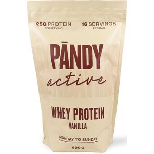 Pandy Active Whey Protein Shake Vanilla - Eiwitpoeder