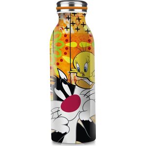 Looney Tunes Egan Waterfles/Drinkfles Tweety & Sylvester 500ml